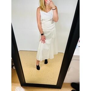 Rag & Bone New York White Midi Dress